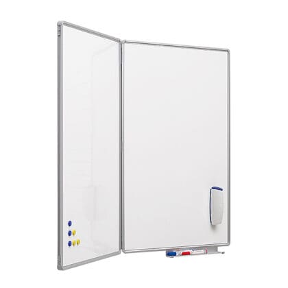 Whiteboard PROFESSIONEL fold-ud 120x90 cm