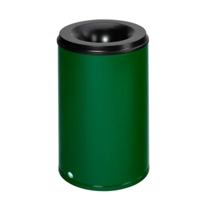 Papirkurv i grøn RAL 6001 | 15 liter